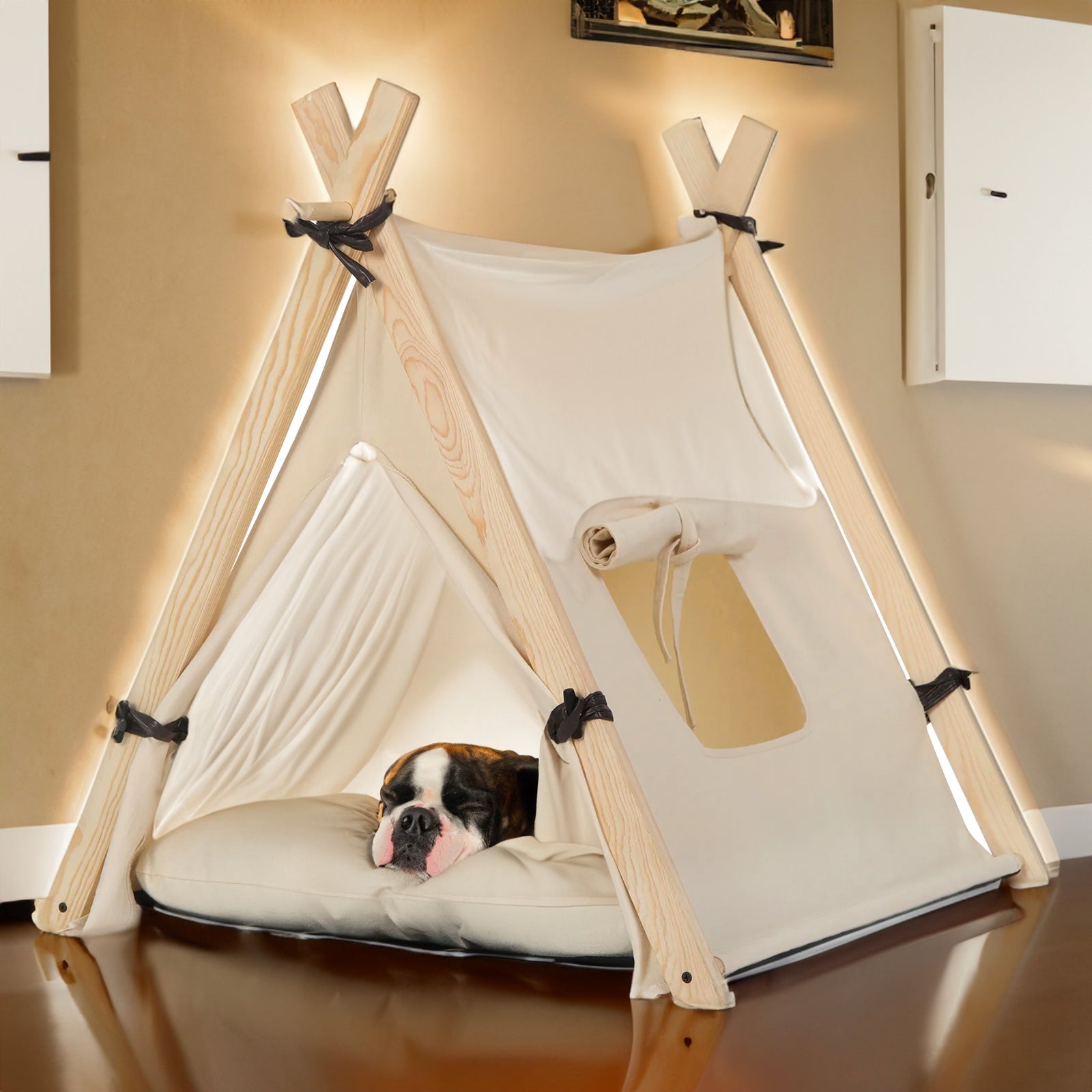 Dog hotsell tipi tent