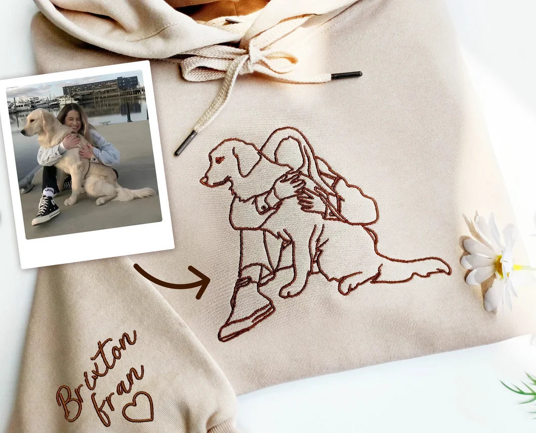 PETZZ™ Hoodie - Gepersonaliseerde Hoodie met Portret